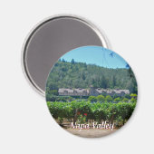 Napa Valley Wijn Land Wijngaarden Magneet (Voorkant / Achterkant)