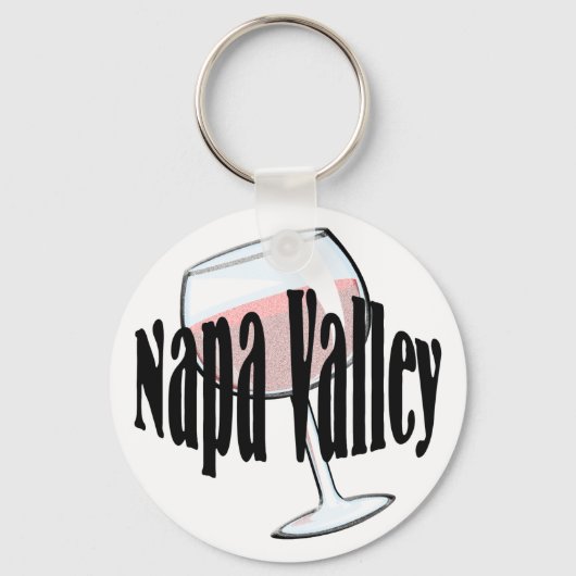 Napa Valley Wijn Sleutelhanger (Voorkant)