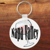 Napa Valley Wijn Sleutelhanger (Voorkant)