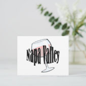 Napa Valley Wine Briefkaart (Staand voorkant)