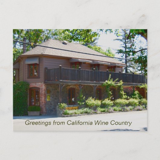 Napa Valley Wine Country - Yountville Briefkaart (Voorkant)