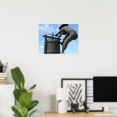 Napa Valley Wine Press/Crusher Monument Poster (Thuiskantoor)