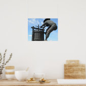 Napa Valley Wine Press/Crusher Monument Poster (Keuken)