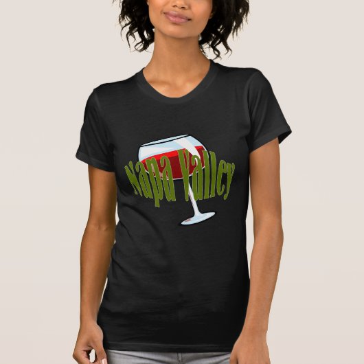 Napa Valley Wine T-shirt (Voorkant)