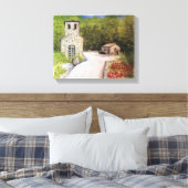 NAPA VALLEY WINERY WATERVERF CANVAS AFDRUK (Insitu (Slaapkamer))