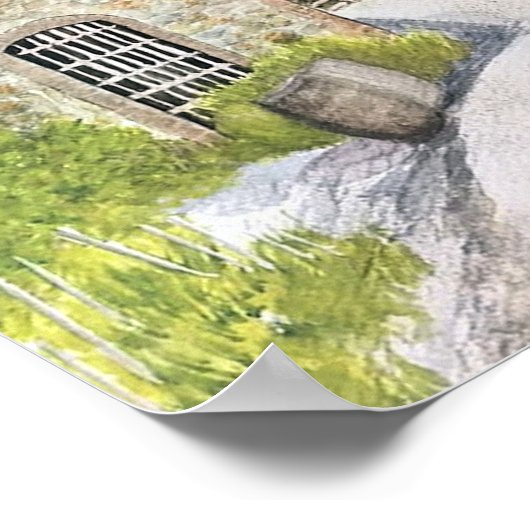 NAPA VALLEY WINERY WATERVERF POSTER (Hoek)