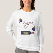 Napa  wijnfles t-shirt (Voorkant)