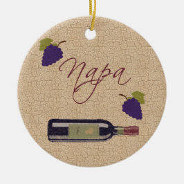 Napa Wine Ornament