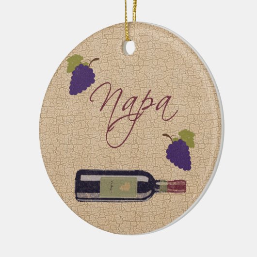  Napa Wine Ornament (Links)