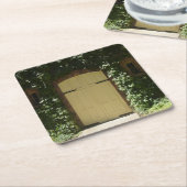 Napa Winery Yellow Dedoor Kartonnen Onderzetters (Schuin)