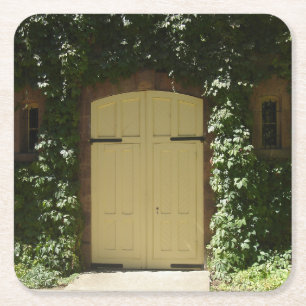 Napa Winery Yellow Dedoor Kartonnen Onderzetters