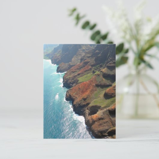 Napali Coast Briefkaart (Staand voorkant)
