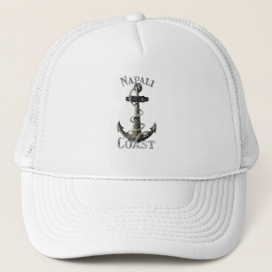 Napali Coast Hawaii Vacation Nautical Anchor Trucker Pet