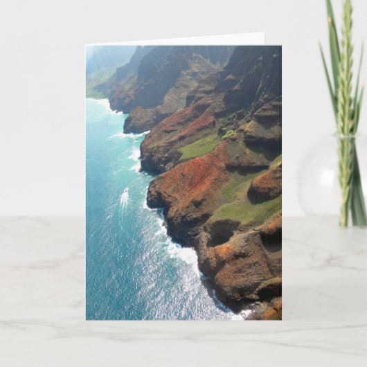 Napali Coast Kaart (Voorkant)