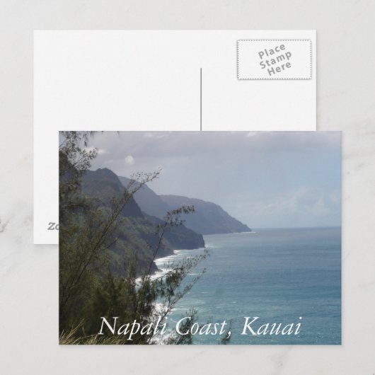 Napali Coast, Kauai Briefkaart (Voorkant / Achterkant)