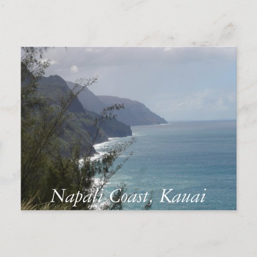Napali Coast, Kauai Briefkaart (Voorkant)