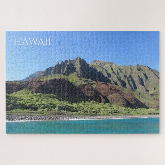 Napali Coast Kauai Hawaii Legpuzzel (Horizontaal)