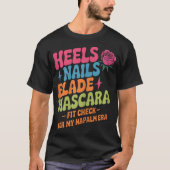 Napalm Era Fit Check Hakken Nagels Blade Mascara T-shirt (Voorkant)