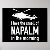 Napalm 's ochtends poster (Voorkant)