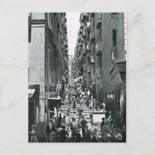 Napels, 1908, Gradoni di Chiala Briefkaart