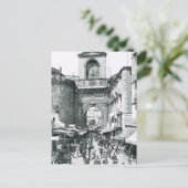 Napels, 1908, Porta Capuano Briefkaart (Staand voorkant)