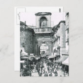 Napels, 1908, Porta Capuano Briefkaart (Voorkant / Achterkant)