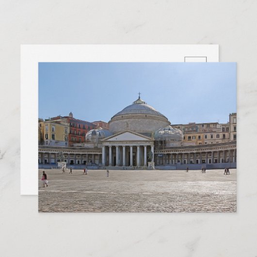 Napels. #22. briefkaart (Voorkant / Achterkant)