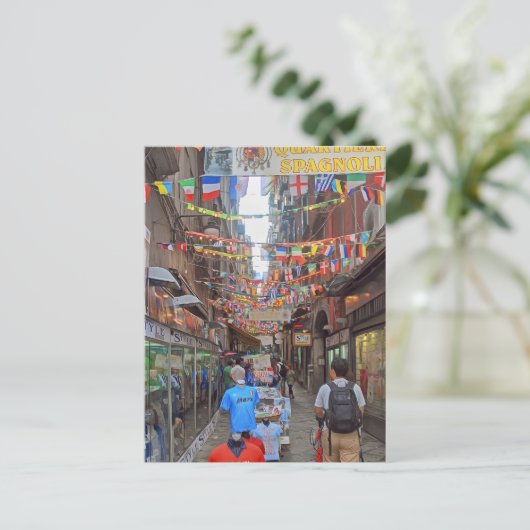 Napels. #26. briefkaart (Staand voorkant)