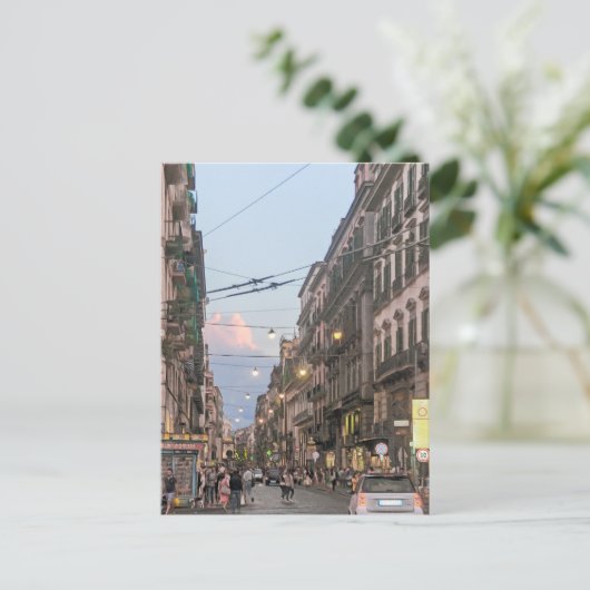 Napels. #44. briefkaart (Staand voorkant)