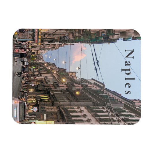 Napels. #44. magneet (Horizontaal)