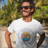 Napels Beach, Florida Faded Classic Style T-shirt