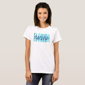 Napels Beach Florida (Ocean Waves) T-shirt (Voorkant volledig)