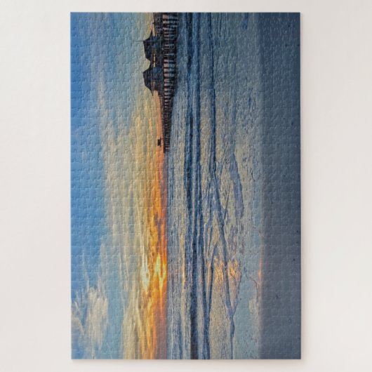 Napels Beach, Florida, Pier op Sunset Legpuzzel (Verticaal)