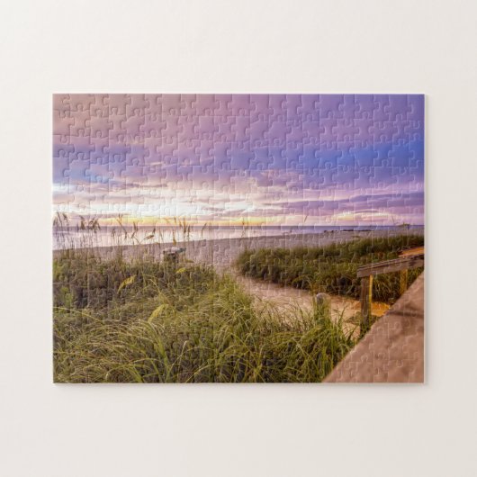 Napels Beach Shore and Calm Ocean | Florida Legpuzzel (Horizontaal)