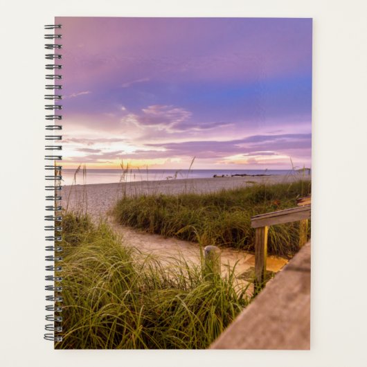 Napels Beach Shore and Calm Ocean | Florida Planner (Voorkant)