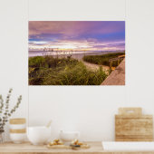 Napels Beach Shore and Calm Ocean | Florida Poster (Keuken)