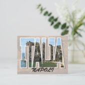 Napels, Briefkaart Italië (Staand voorkant)