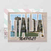 Napels, Briefkaart Italië (Voorkant / Achterkant)