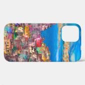 Napels cityscapeart, stad, italiaans, landschap, m Case-Mate iPhone case (Achterkant (horizontaal))