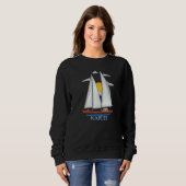 Napels Coastal Nautical Sailing Sailor Trui (Voorkant volledig)