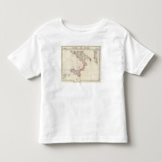 Napels en Sicilië 26 Kinder Shirts (Voorkant)