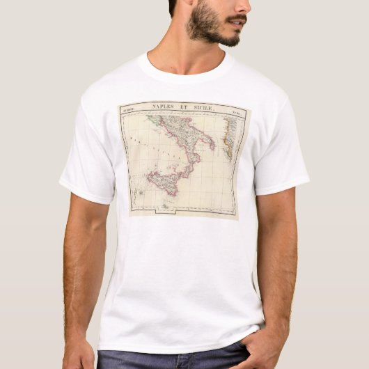 Napels en Sicilië 26 T-shirt (Voorkant)