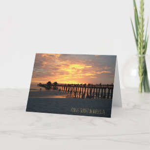 napels fl foto sunset kaart