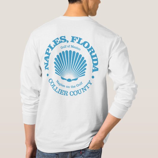 Napels Fl (zeeschelp) T-shirt (Achterkant)