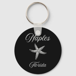 Napels Fl Zeester Ontwerp Sleutelhanger