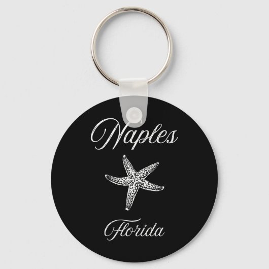 Napels Fl Zeester Ontwerp Sleutelhanger (Voorkant)