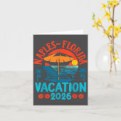 Napels Florida 2026 Gezondheidsvakantie Strand Zom Kaart (Gele Bloem)
