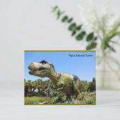 Napels Florida Botanische Garden - T Rex Dinosaur Briefkaart (Staand voorkant)