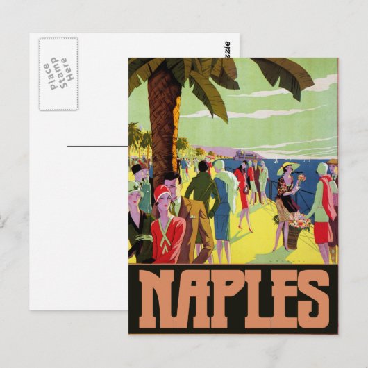 Napels Florida Briefkaart (Voorkant / Achterkant)