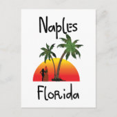 Napels Florida Briefkaart (Voorkant)
